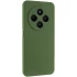 Чохол Silicone Case Lakshmi Plus з закритою камерою на Xiaomi Redmi 14C / Poco C75 – Зелений / Dark green. Фото 1 з 7