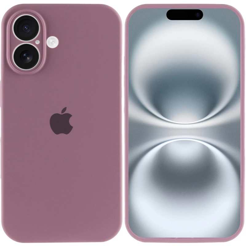 Чохол Silicone Case з захистом камери на Apple iPhone 16 Plus – Ліловий / Lilac Pride. Фото 2 з 7