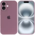 Чохол Silicone Case з захистом камери на Apple iPhone 16 Plus – Ліловий / Lilac Pride. Фото 2 з 7