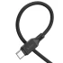 Дата кабель Hoco X90 Cool silicone Type-C to Type-C 60W (1m) – Black. Фото 3 з 6