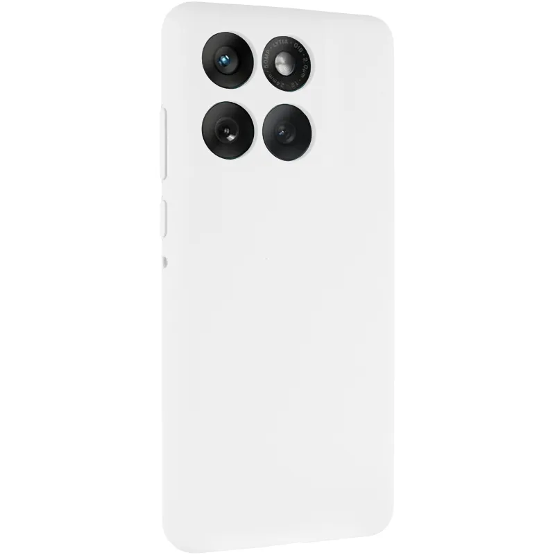 Чохол Silicone Case Lakshmi Premium із закритою камерою для Motorola Edge 60 Fusion – Білий / White. Фото 2 з 6