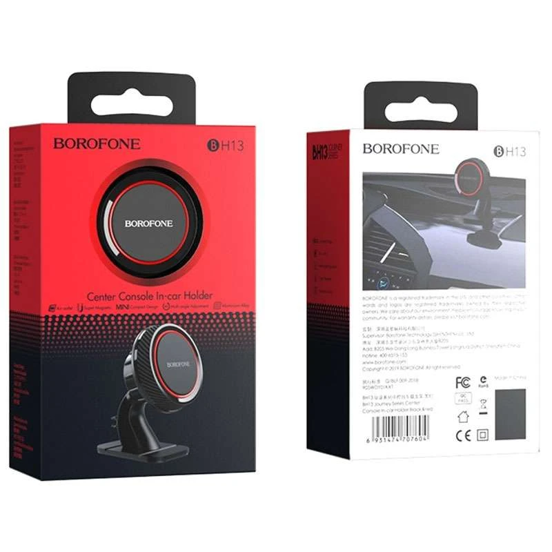 Автотримач Borofone BH13 – Чорний. Фото 6 з 7