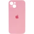 Чехол Silicone Case с защитой камеры для Apple iPhone 15 Plus (6.7") – Розовый / Light pink. Фото 1 из 4