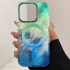 Силіконовий чохол Shiny Mountain (MagFit) для Apple iPhone 14 Pro Max (6.7") – Green / Blue. Фото 2 з 2