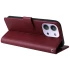 Шкіряний чохол-книжка Essential Case для Xiaomi Redmi 15C (EU) – Wine Red. Фото 6 з 7