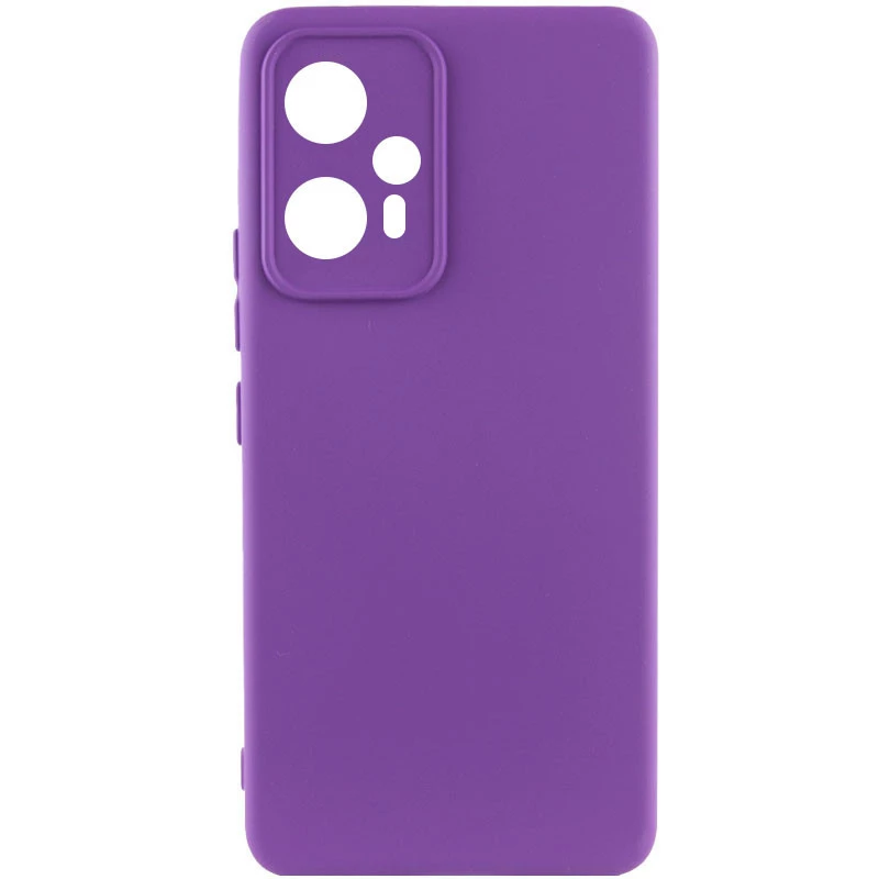 

Чехол Silicone Case Lakshmi с закрытой камерой для Xiaomi Poco F5 / Note 12 Turbo (Фиолетовый / Purple), Фіолетовий / purple