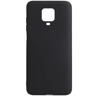 Чёрный силиконовый чехол Epik для Xiaomi Redmi Note 9s / Note 9 Pro / Note 9 Pro Max фото 1 из 1
