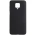 Чёрный силиконовый чехол Epik для Xiaomi Redmi Note 9s / Note 9 Pro / Note 9 Pro Max – Черный. Фото 1 из 1