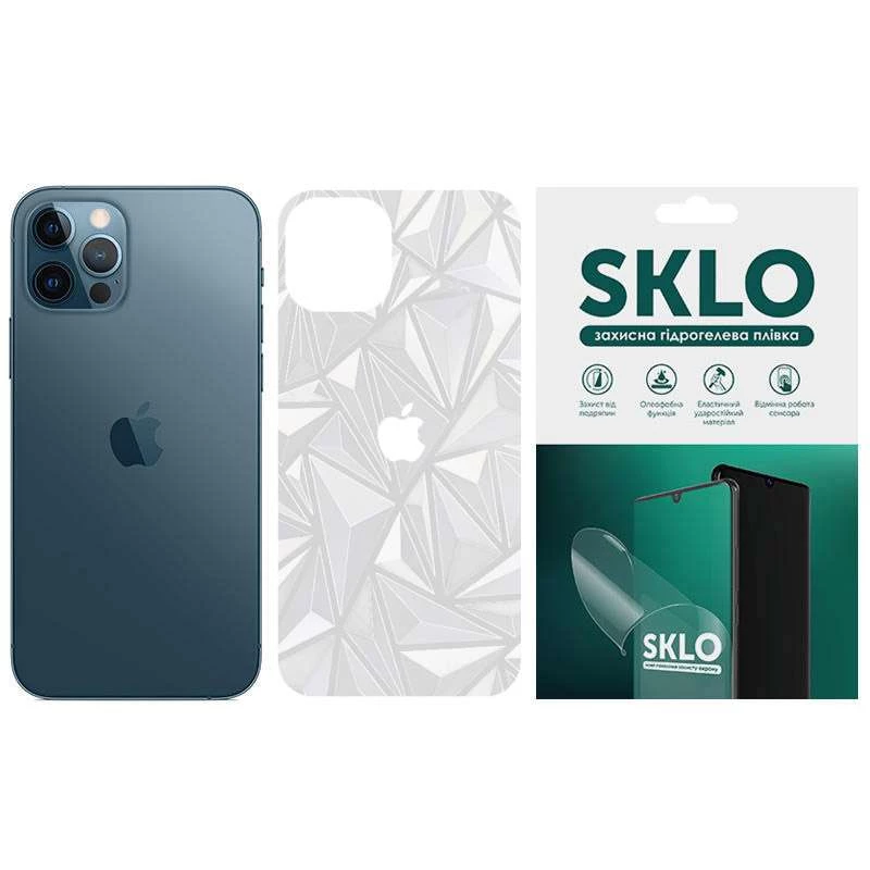 

Защитная пленка SKLO Back (тыл+лого) Transparent для Apple iPhone 11 Pro (5.8") (Прозрачный / Diamonds), Прозорий / diamonds