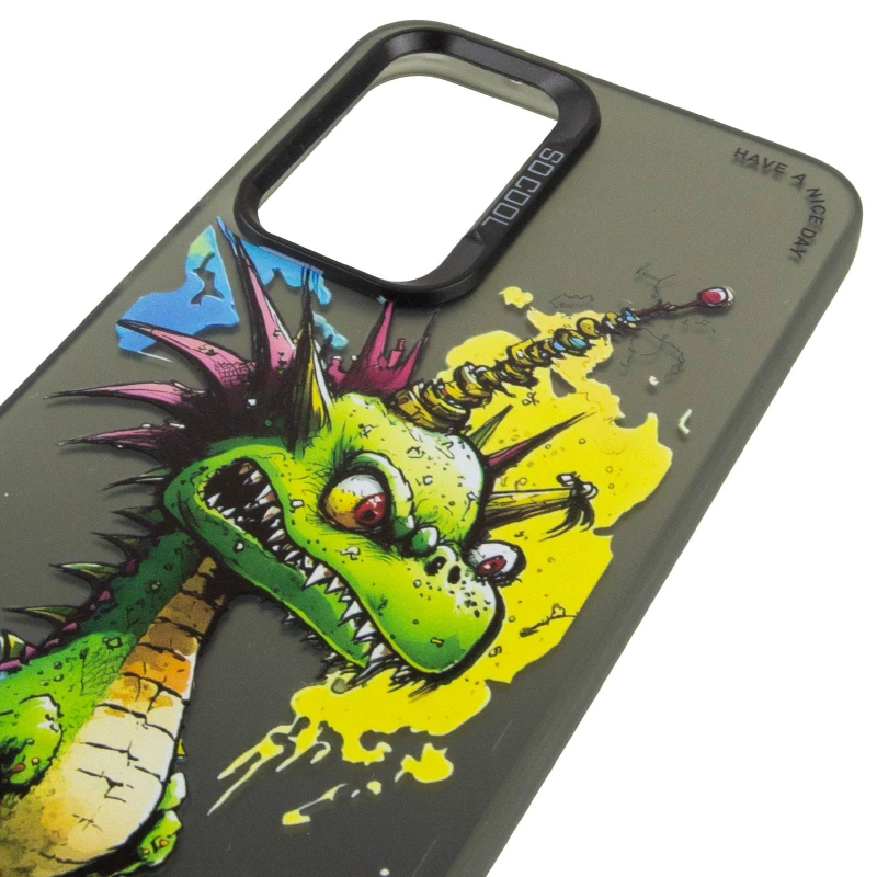 Чехол TPU+PC Street Art для Samsung Galaxy A35 – Dragon. Фото 6 из 7