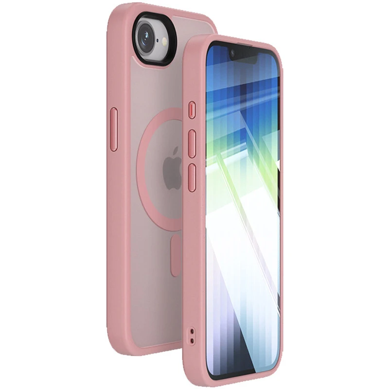 Чехол Ummi Colorful with MagSafe для Apple iPhone 17e (6.1") – Розовый / Pink. Фото 1 из 1
