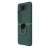 Силиконовая накладка Nillkin Camshield Silky для Samsung Galaxy Z Flip4 – Forest Green. Фото 3 из 5