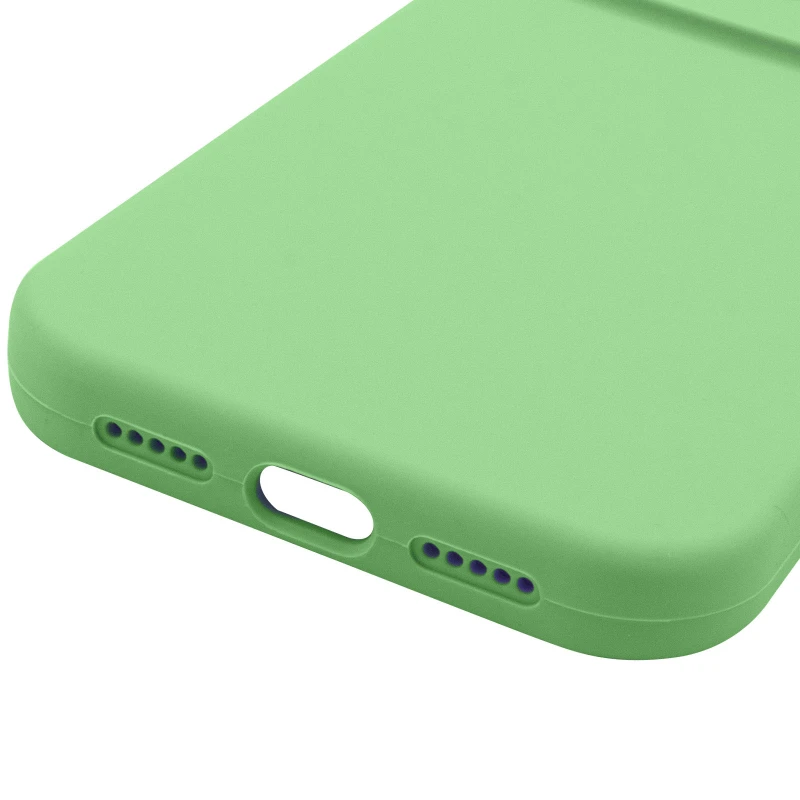 Чехол Silk Full Camera Protective (AA) NO LOGO для Apple iPhone 17 Pro (6.3") – Мятный / Mint. Фото 10 из 10