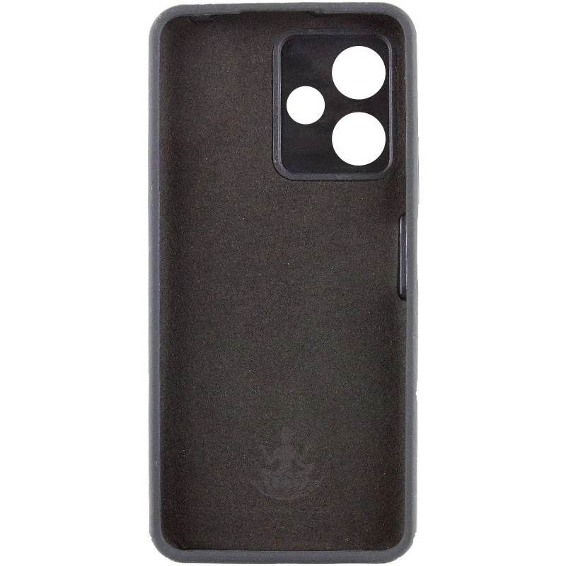 Чохол Silicone Case Lakshmi Premium з закритою камерою на Xiaomi Redmi Note 14 5G – Чорний / Black. Фото 2 з 3