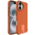 TPU+PC чохол Space Taurustar Magsafe with kickstand для Apple iPhone 17 (6.3") – Orange. Фото 1 з 7
