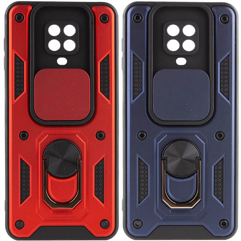 Удароміцний чохол Ummi Camshield Serge Ring (in box) для Xiaomi Redmi Note 9s / Note 9 Pro / Note 9 Pro Max фото 1 з 2