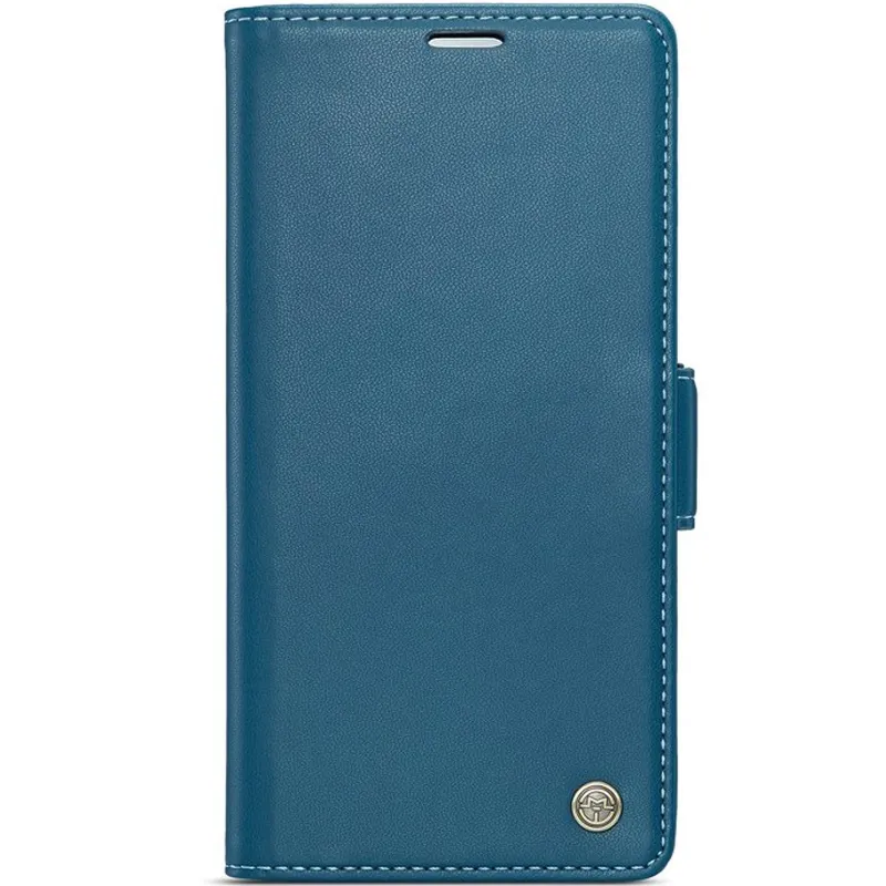 Шкіряний чохол-книжка CaseMe Nappa leather для Xiaomi Redmi Note 15 Pro+ 5G – Blue. Фото 9 з 10