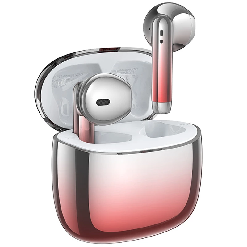 Беспроводные TWS наушники Hoco EW62 Glitter – Red glaze. Фото 2 из 4