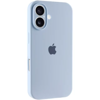 Чехол Silicone Case с защитой камеры для Apple iPhone 16 фото 1 из 8