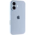 Чехол Silicone Case с защитой камеры для Apple iPhone 16 – Голубой / Sweet Blue. Фото 1 из 8