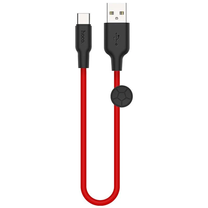 

Дата кабель Hoco X21 Plus Silicone Type-C Cable (0.25m) (Black / Red)