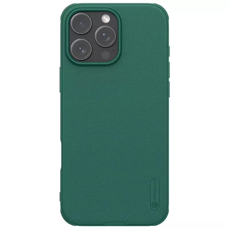 Пластиковая накладка Nillkin Pro для Apple iPhone 16 Pro Max – Зеленый / Deep Green. Фото 2 из 7