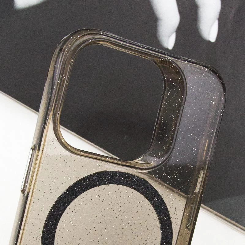 Звездный чехол с MagSafe на Apple iPhone 16 Pro Max – Black. Фото 2 из 4