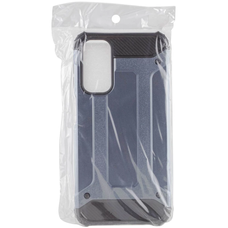 Протиударний чохол з посиленими кутами Immortal на Samsung Galaxy A24 4G – Сірий / Metal slate. Фото 4 з 8