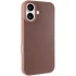 TPU чохол Carbon Protective with Magsafe для Apple iPhone 17 (6.3") – Coffee. Фото 2 з 7