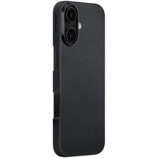 Чехол Aramid Fiber PTK Premium with MagSafe (NFC) для Apple iPhone 17 (6.3") фото 1 з 2