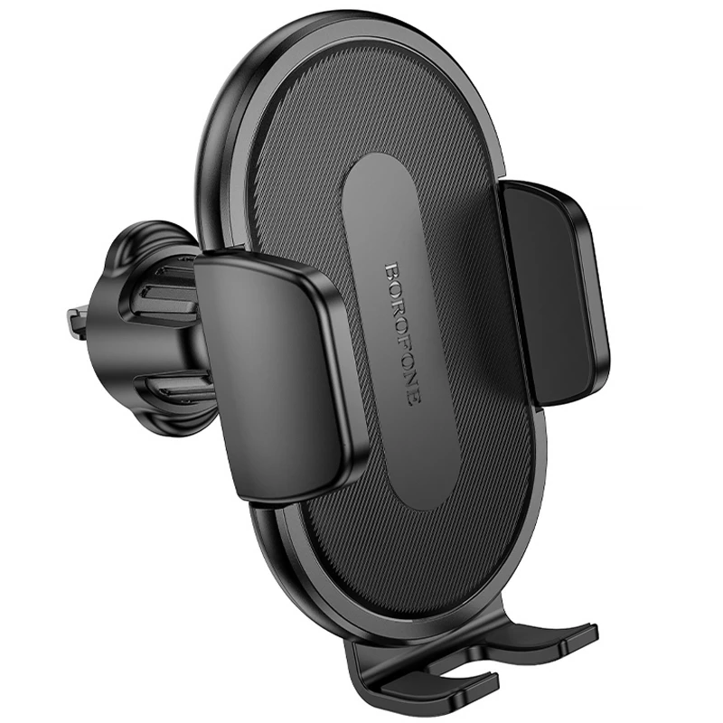 Автотримач Borofone BH133 Rio push-type (air outlet) – Black. Фото 3 з 6