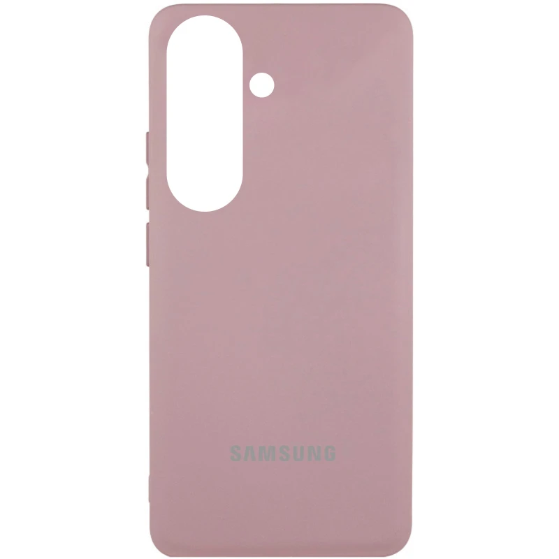 Чехол Silicone Case Lakshmi Premium Logo для Samsung Galaxy S26+ – Розовый / Pink Sand. Фото 1 из 1