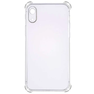 Ультратонкий силіконовий чохол GETMAN з критими бортами на Apple iPhone XR (6.1") фото 1 з 5