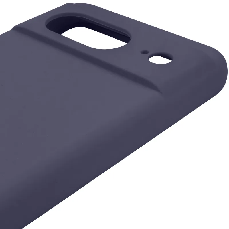 Чохол Silicone Case Lakshmi Premium із закритою камерою для Google Pixel 8a – Темно-синій / Midnight blue. Фото 5 з 6