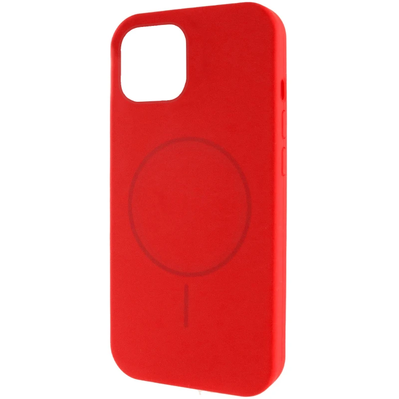 Чехол Silk Full Protective (AA) NO LOGO with Magnetic Fit для Apple iPhone 11 Pro Max (6.5") – Красный / Red. Фото 2 из 9