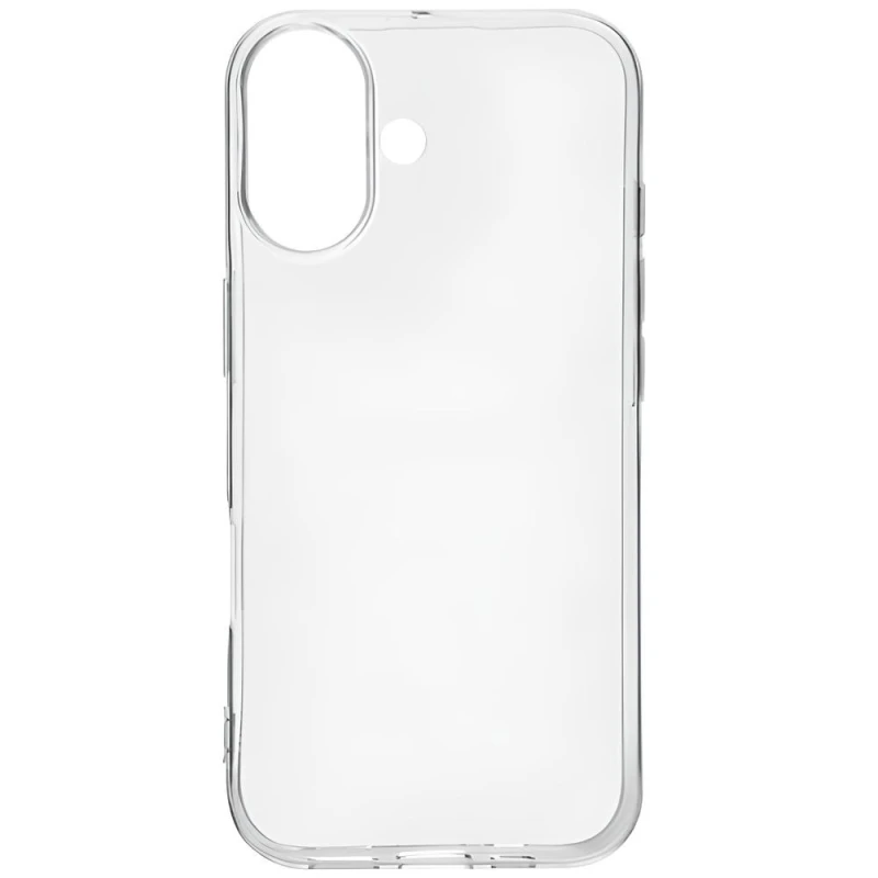 Ультратонкий силіконовий чохол 1,5 мм на Apple iPhone 17 (6.3") фото 2 з 2