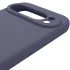 Чохол Silicone Case Lakshmi Premium із закритою камерою для Google Pixel 9 Pro – Сірий / Dark Gray. Фото 7 з 8