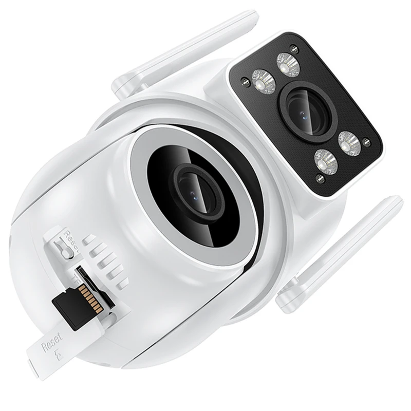 Камера видеонаблюдения Hoco D9 Indoor PTZ HD – White. Фото 4 из 6