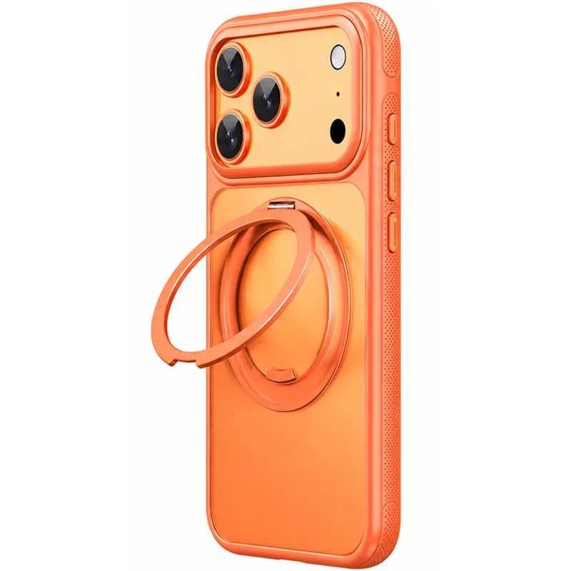 Чехол Ummi Stylish with MagSafe Ring для Apple iPhone 18 Pro Max – Orange. Фото 1 из 2