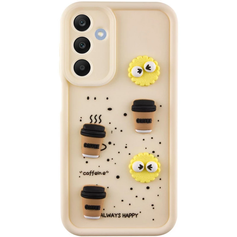 Чохол TPU Toys Case для Samsung Galaxy A15 4G/5G – Sand / Always Happy. Фото 1 з 10