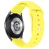 Силіконовий ремінець Sport для Smart Watch 20mm – Жовтий / Bright Yellow. Фото 1 з 1
