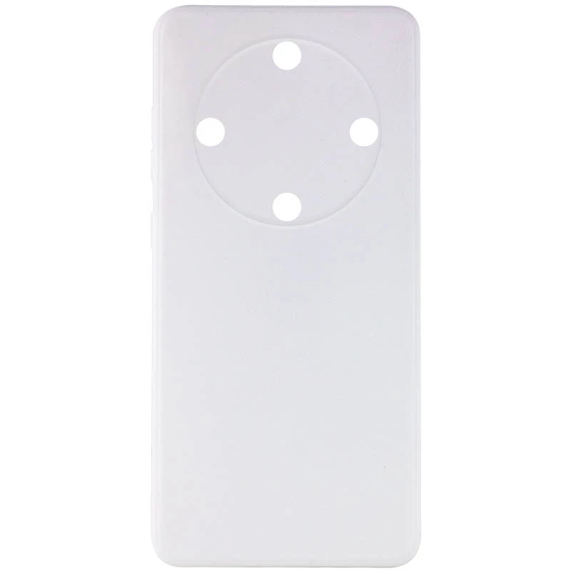 

Цветной силиконовый чехол с защитой камеры для Huawei Magic5 Lite (Белый / White), Білий / white