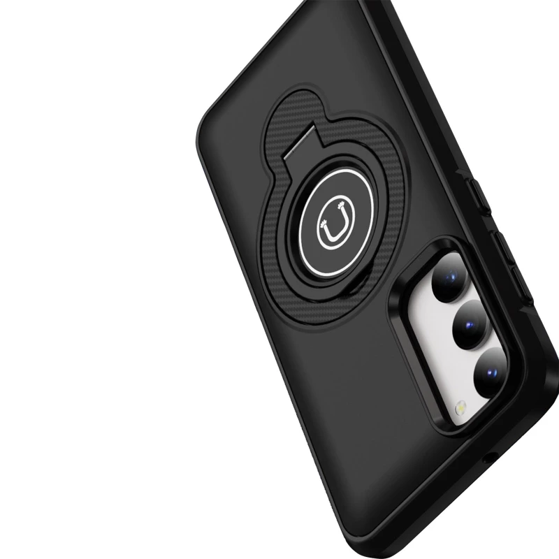 TPU+Textured PC Magnet для Samsung Galaxy S23+ – Black. Фото 4 из 4