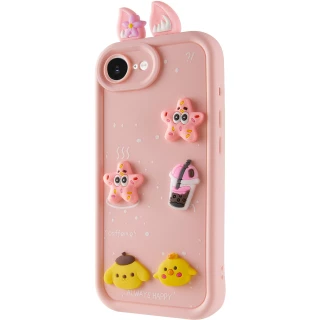 Силіконовий чохол Funny Toys with Ears для Apple iPhone 17e (6.1") фото 1 з 6