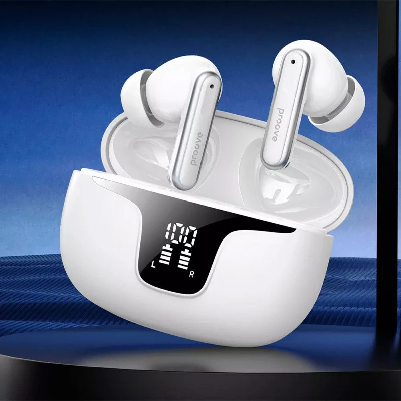Бездротові TWS навушники Proove Orion SE – White. Фото 2 з 2