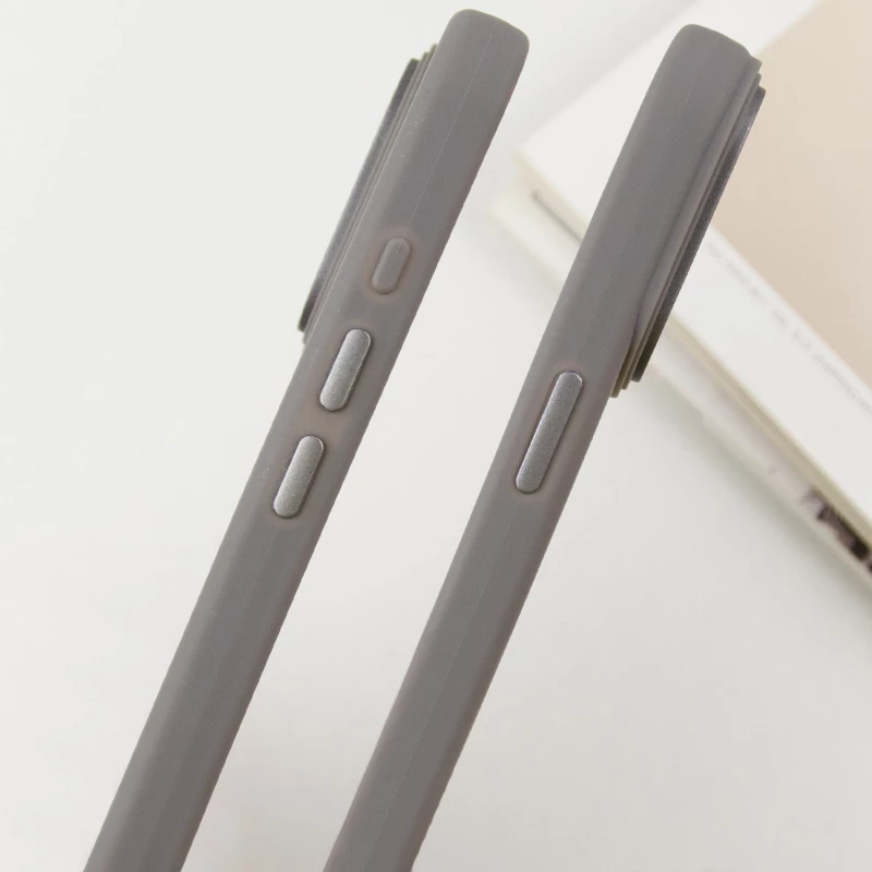 TPU+PC чохол Stand case для Apple iPhone 12 Pro Max (6.7") – Grey. Фото 5 з 6