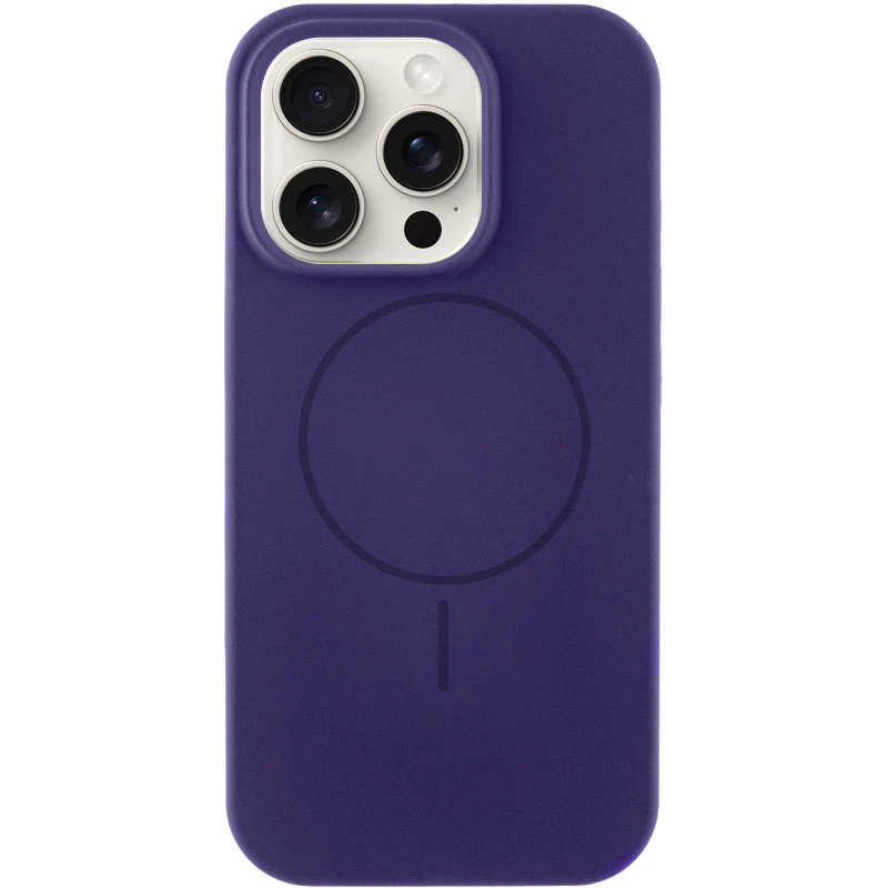 Чохол Silicone Armor Max no logo with MagSafe для Apple iPhone 14 Pro (6.1") – Фіолетовий / Elderberry. Фото 1 з 1