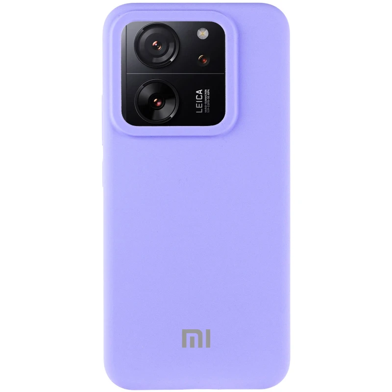 Чохол Silicone Case Lakshmi Premium Logo на Xiaomi 13T – Бузковий / Dasheen. Фото 1 з 2