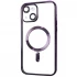 Хромовый TPU чехол с MagSafe для Apple iPhone 14 (6.1") – Purple. Фото 2 из 5