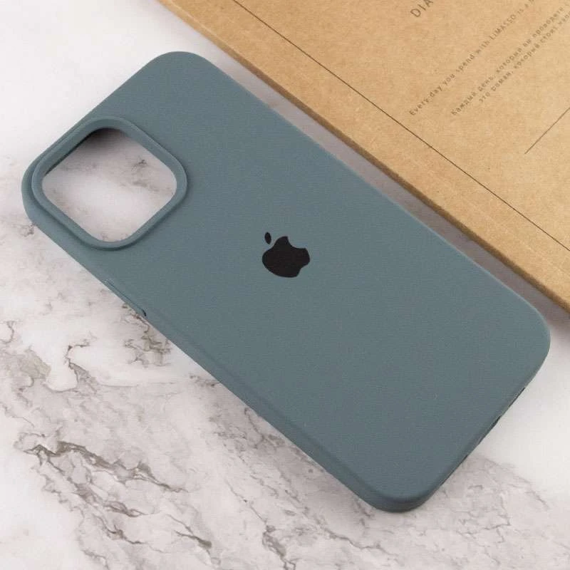 Чохол Silicone Case з закритим низом на Apple iPhone 14 Plus (6.7") – Зелений / Cactus. Фото 4 з 4